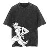 Washed Tee Anime X Hunter Hisoka Washed Tshirt Graphic Vintage Cotton Tees Tops for Men Summer Casual Harajuku Short Sleeve T-shirt Oversize17