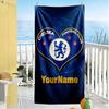 Chelsea Customized Name Beach Towel Super Soft Microfiber Quickdry Fabric Perfect for Traveling Yoga Camping and Swimming