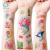 Ocean Glitter Animal Waterproof Tattoo Stickers for Kids