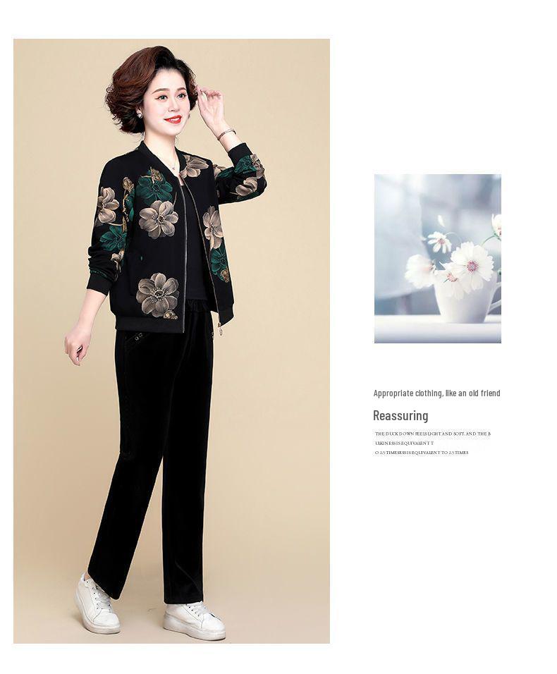 Women's Plus Size Versatile Long-Sleeved Jacket for Spring/Autumn 2025