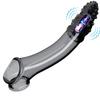 Penis lengthpenis  set Sex crystal vibrate couple toy  orgasm stimulation reusable Delayed Delayed ejaculation Men only powerfu