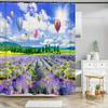 Nature Forest landscape Shower Curtains Bathroom Curtain Frabic Waterproof Polyester Scenery Bath Curtain with Hooks