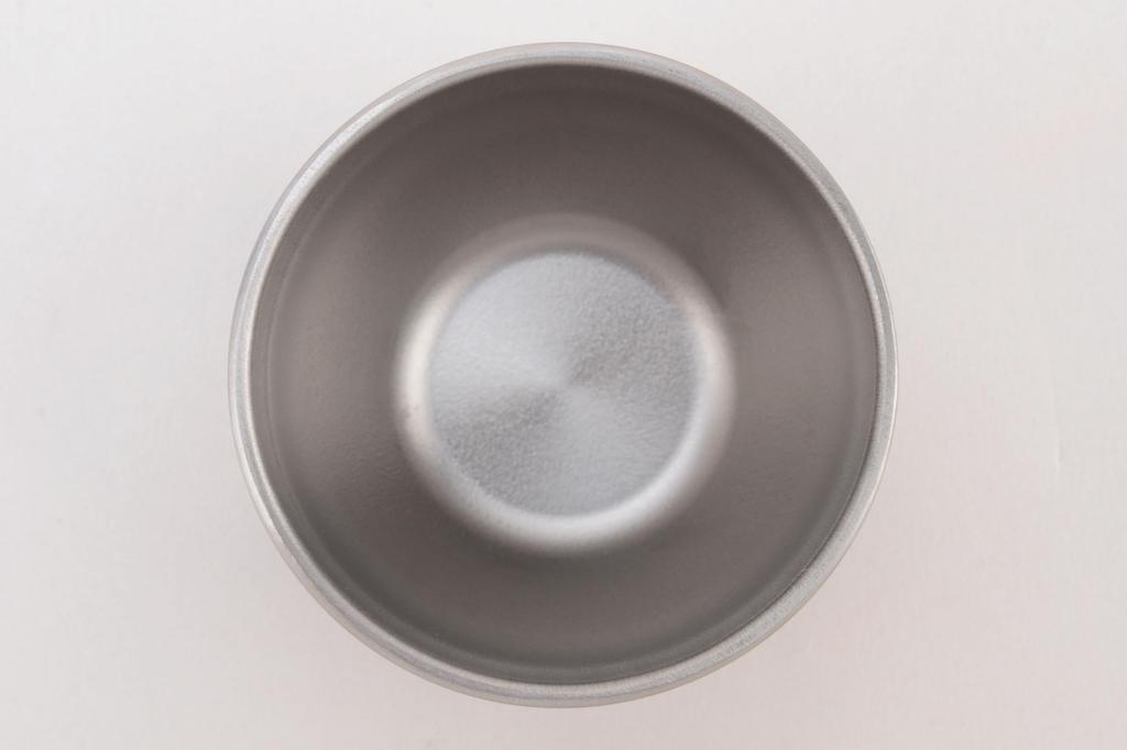 Titanium Hammered Finish Sake Cup (double-walled) PY-C018