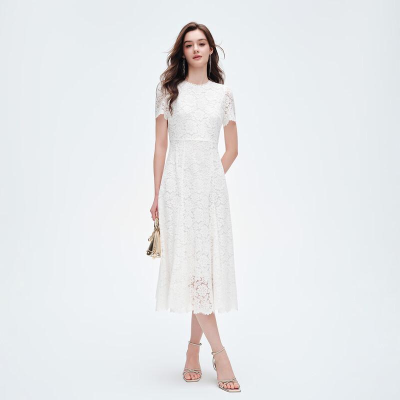GIOVANNI VALENTINO Women's Lace A-Line Dress