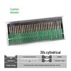 Diamond Grinding Head Set, 3mm Green Box: Cylindrical Alloy Grinding & Pneumatic Needle Heads