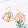 Fashion Shell Conch Starfish Dream Catcher Summer Earrings Earrings Women