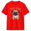 Fathers Day Tshirt Summer Pug Dad Hipster T Shirts Unisex 100 Cotton O Neck 4xl 5xl 6xl Top Tees Shortsleeved Y2k Fun Tops