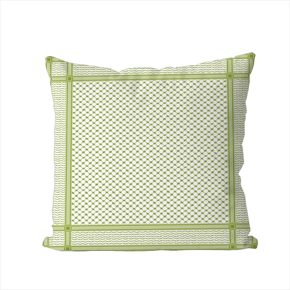 Arabic Keffiyeh Pillow Case For Car Sofa Decorative Home Doublesided Print Plush Square Throw Pillow Cushion Cover