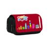 Double Numberblocks Layer Pencil Bag With Spacious Design For Classroom Use