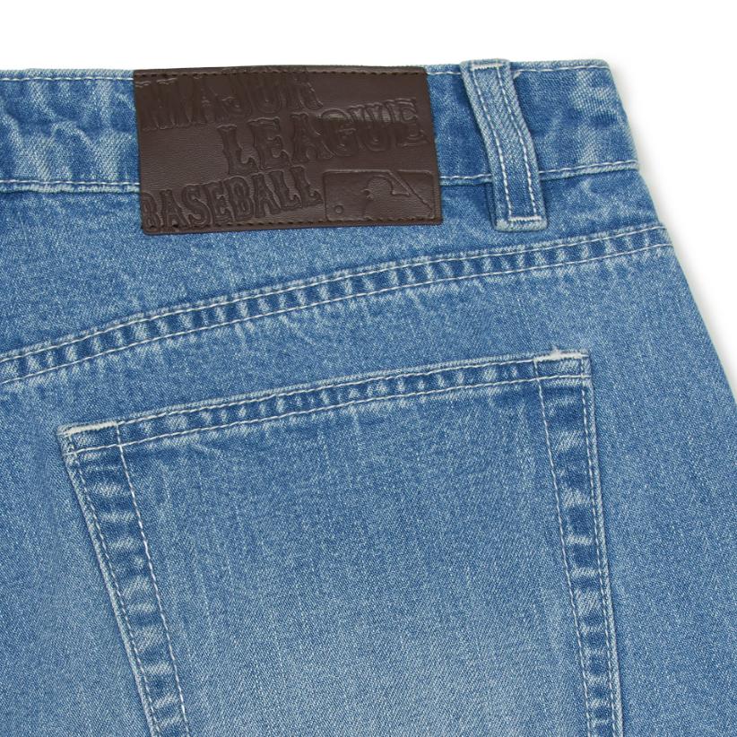 New MLB Jeans Women's Blue 3FDPV0151-50BLL