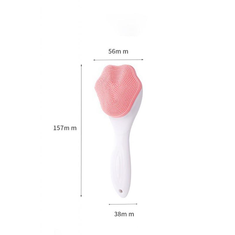 Soft Silicone Face Cleansing Brush Skin Pore Deep Cleansing Remove Dead Skin Cells Facial Clean Brushes Women Skincare Tools
