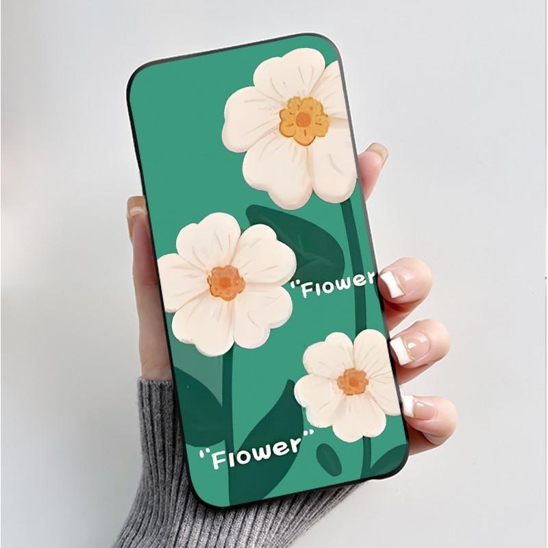 Printed Phone Case For Nokia 105 2G 2023/106 2G 2023/Nokia 106 4G 2023/105 4G 2023 Soft Silicone Shell Cover Cute Flower Casing