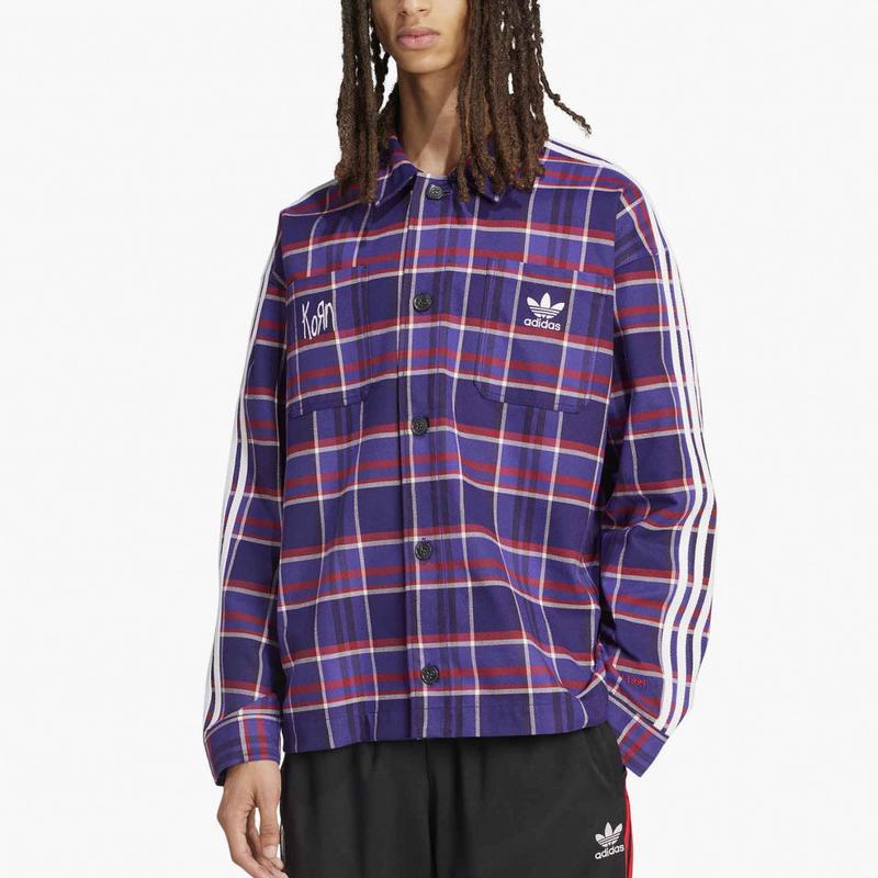 Adidas X KoRn Überhemd Mehrfarbig Herren Streetwear JG1334