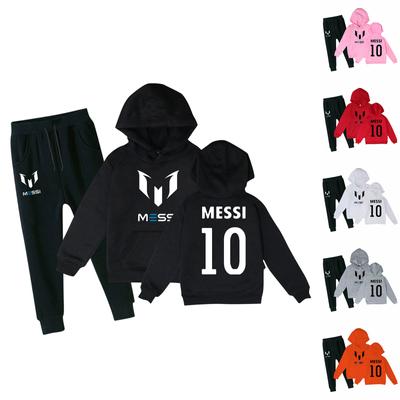 Hoodies For Boys And Girls Print Long Sleeve And Pants 2 Piece Outfits Cute Sweatshirt Teen Girls Anime Tops 3-14Y Kids Hoodies Set