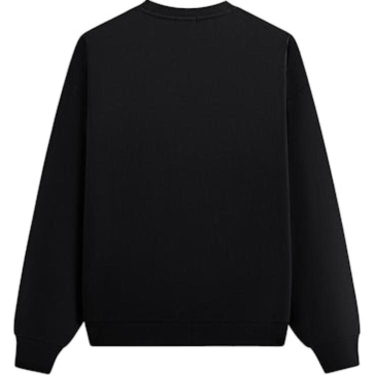 Kith Signature Rose Crewneck Black Men Tops KHM033164-001
