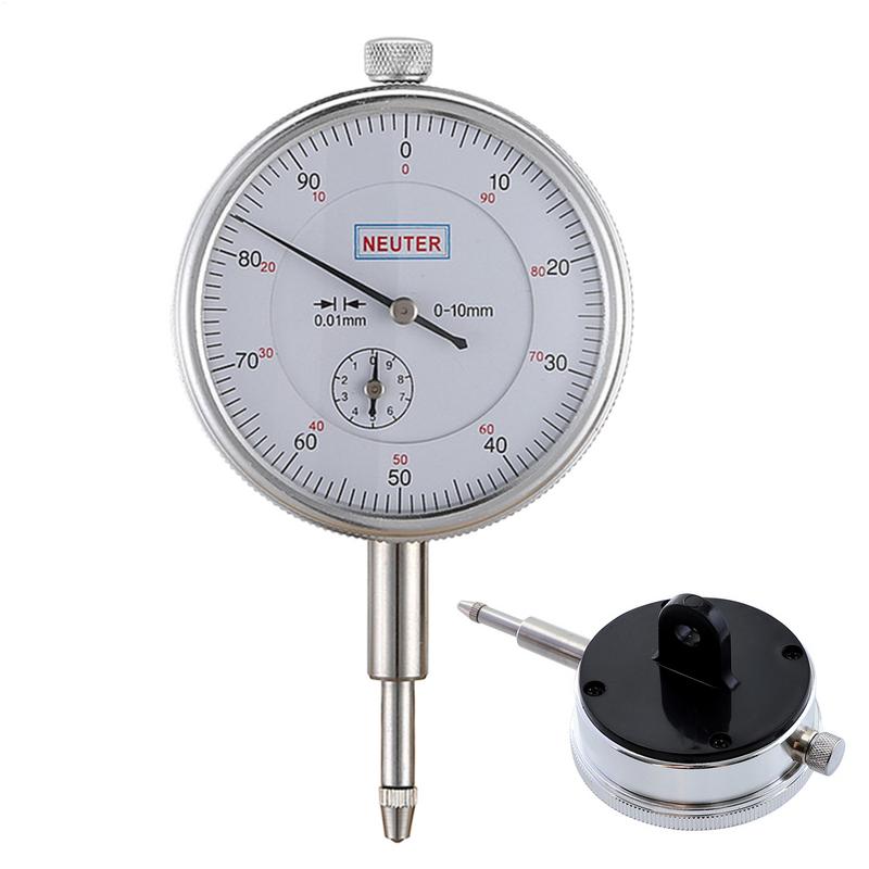 Dials Gauge Indicator 0-10mm Professional Dials Test Indicator 0.01 Mm Precision Table Saw Alignment Tool With Pointer For brazil