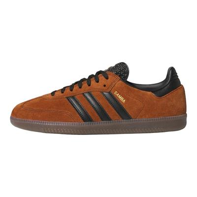 Baskets Samba ADV Bronze Foncé Unisexes Orange Cœur-Noir Caoutchouc HQ9286