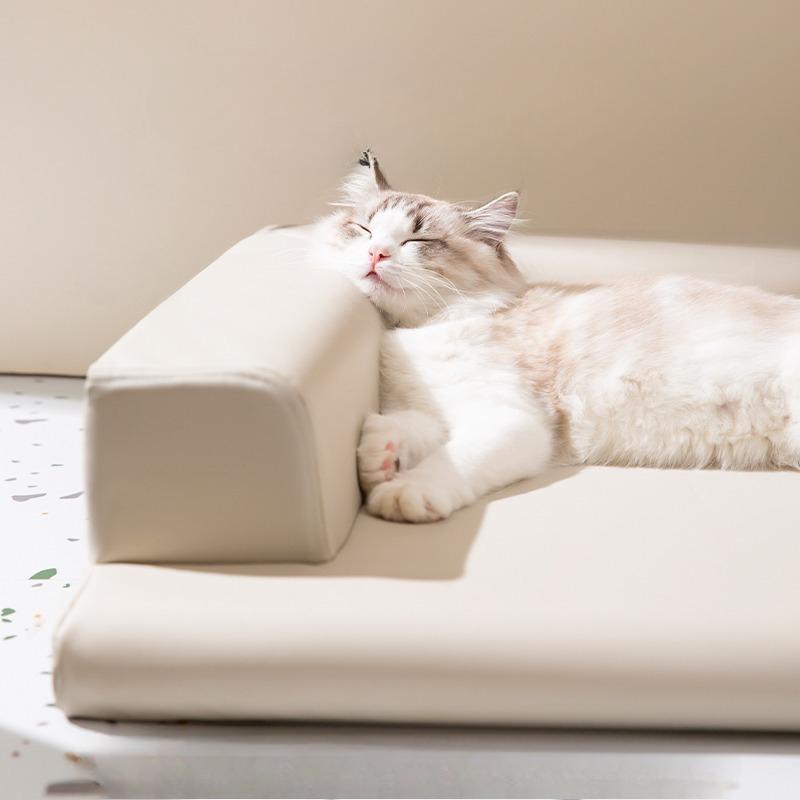 Cat Kennel Summer Cat Waterproof Small Sofa Cat Bed Removable and Washable Summer Kennel Mat Four Seasons Pet Cat Supplies