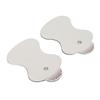 10pcs Self Adhesive Electrode Pad Gourd Shaped Replacement Electrode Patch for Electrotherapy