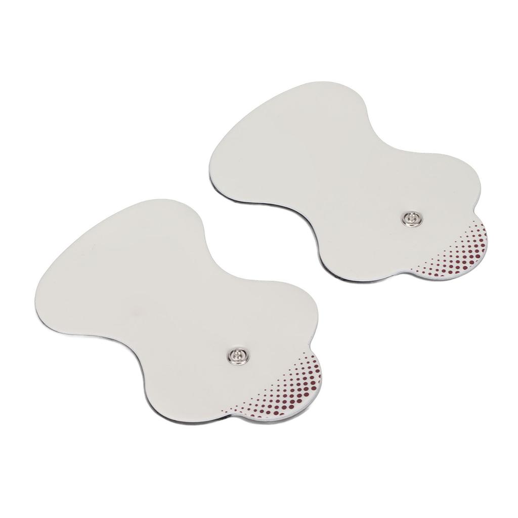10pcs Self Adhesive Electrode Pad Gourd Shaped Replacement Electrode Patch for Electrotherapy