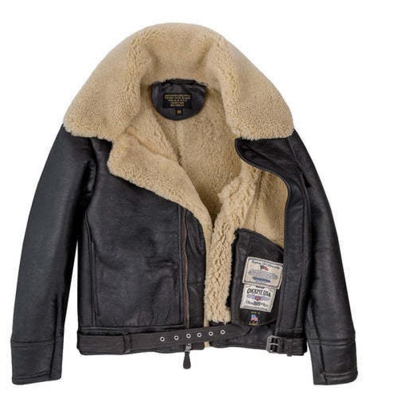 Stylish All-in-one Fur Coat Mens Winter Zip Jacket Slim Fit Urban Outerwear