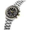 SEIKO Prospex Solar Quartz Movement Stainless Steel Strap Watch 41.4mm Men's Watches Black Dial SSC941P1