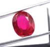 12.90 Carat A One Quality Certified Red Ruby Burma Oval Shape Loose Gemstone SN311