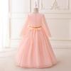 Abito da ragazza saudita, elegante abito musulmano in chiffon ricamato, abito, banchetto per feste, abito per bambini