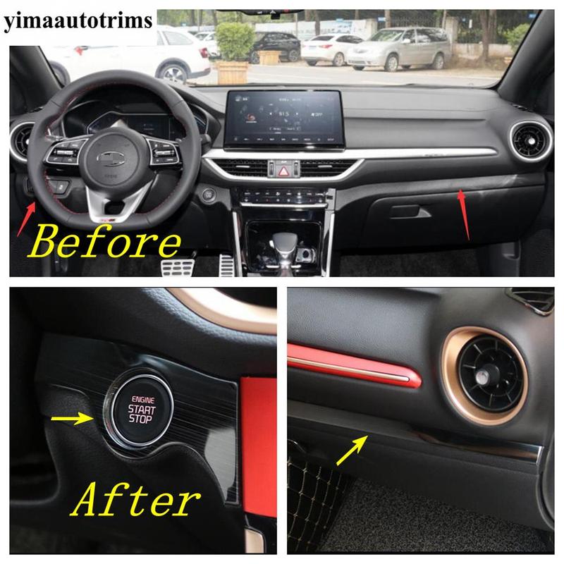 Dashboard Panel Strip / Window Lift / Warning Light / Headlight Lamp Cover Trim Accessories For Kia Cerato Forte K3  -