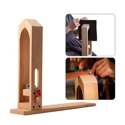 Hand Stitching Foldable Wooden Clamp Adjustable Leather Tool Wood Sewing Clip  Pony Lacing Sewing