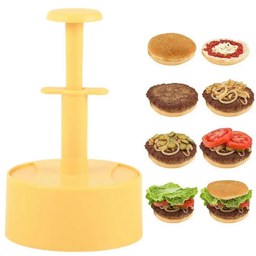 Non-stick Hamburger Meat Press Hand Press Type Meat Pie Making Mold Burger Patty Maker BBQ