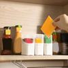 Refrigerator Side Door Organiser Coffee Tea Bag Cheese Small Objects Transparent Organiser Kitchen Organiser With Lid