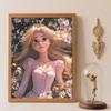 Diamond Painting Kit Unframed, Rapunzel Full Diamond Round, Classic Style Home Decor Craft, Perfect Gift Idea