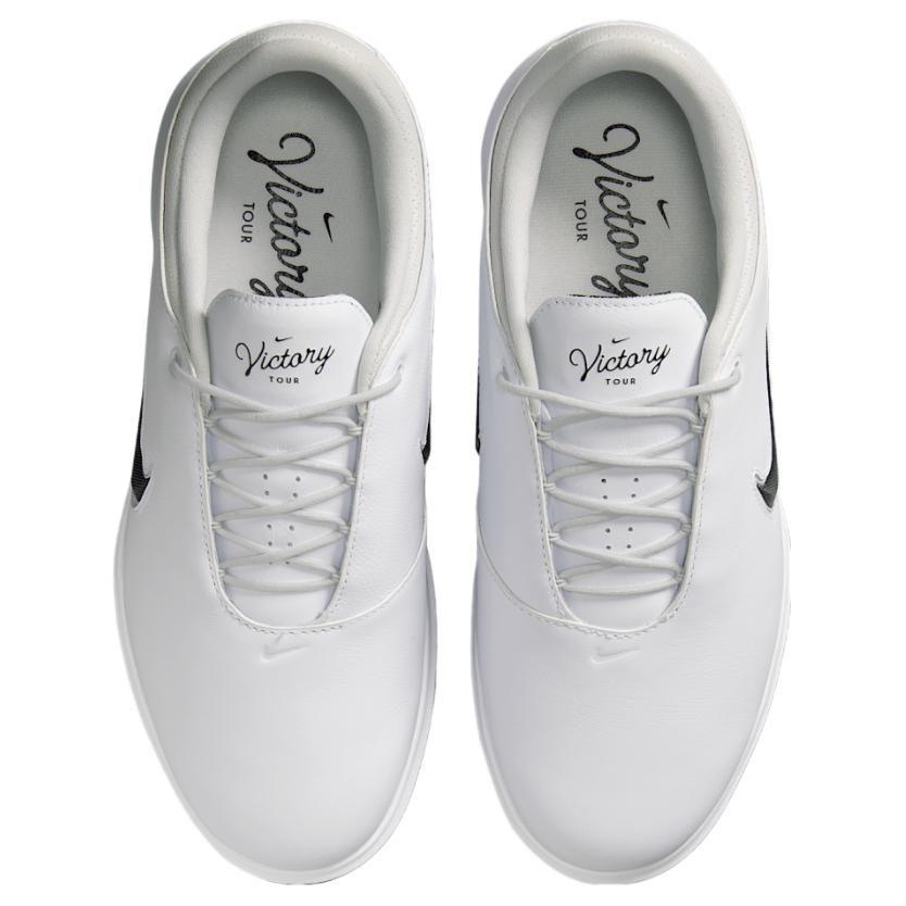 Nike Victory Tour 4 Miękkie i Wygodne Antypoślizgowe Odporne na Ścieranie Niskie Buty do Golfa Unisex Białe HM6542-100