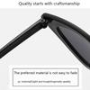 Personality Trend Flame Shaped Cat Eye Sun Glasses Fashionable Outdoor Shade AntiUV Sunglasses for Riding Travel Driving