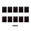 100Pcs Cards Kraft Packaging Earring Jewelry Supplies Storage Paperboard Display Hang Business Tag Decorations.