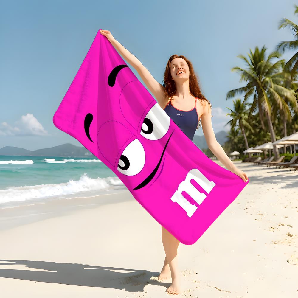 Food candy bean Towel Beach Blanket Towel  For Travel Gym Shower Luxury Lightweight Camping Pool hot