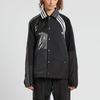 Adidas Originals X Alexander Wang Collab Striped Long Sleeve Logo Track Jacket Men Outerwear Black BP6689