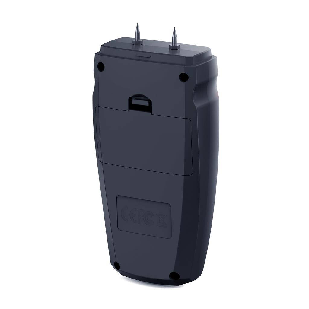 Teploměr vlhkosti dřeva pro tvrdé dřevo, měkké dřevo, papír, bambus, bylinky, LCD displej s vysokým displejem