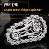 Sprockets Flywheel Fingertip Gyro Fidget Spinner Antistress Anxiety Metal Bike Chains EDC Spinner Fidget Toys For Adult Kids