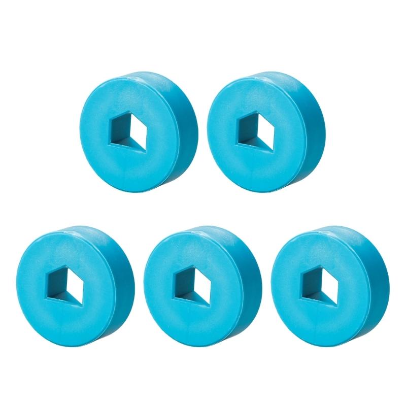 

5Pcs Furniture Hinge Spacers Plastic Hinge Plug Round Hinge Hole Cover for Door Hinge Alignment And Protections 12mm