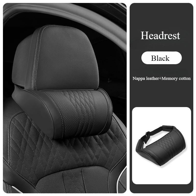 Memory Cotton Car Headrest Lumbar Support Head And Shoulder Cushion for Vehicle Accessories Comfortable Neck Pillow