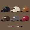 Spring Autumn Holes Baseball Cap Letters Embroidery Sunshade Cap for Men Women