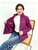 2026 Autumn/Winter Women's Thick Fleece Sherpa Jacket with Warm Stand Collar