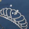 Children's Crown Hair As Birthday Headdress Comb Crown Korean Wedding Love Rhinestone Bridal Crown