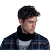 Buff Merino Midweight Tube Scarf, Unisex black Neck warmer