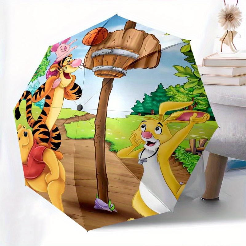 

Winnie and Friends Playing Basketball Automatic Opening and Closing Folding - A Good Choice for Gifts, Fashionable and Convenient Umbrella W