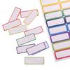 27pcs Square Erasable Tag Board Nine Colors Refrigerator Message Whiteboard  School