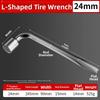 Socket Spanner Wheel Nut Wrench High Torque Extending Handle Compact Storage Design Wear Resistant Construction