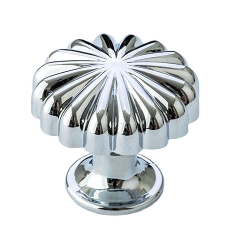 Ручка-кнопка для шкафа из цинкового сплава, ручка-скоба для ящика, узор  Тыква , декоративная ручка для мебели, для кухонного шкафа, гардероба, долговечная